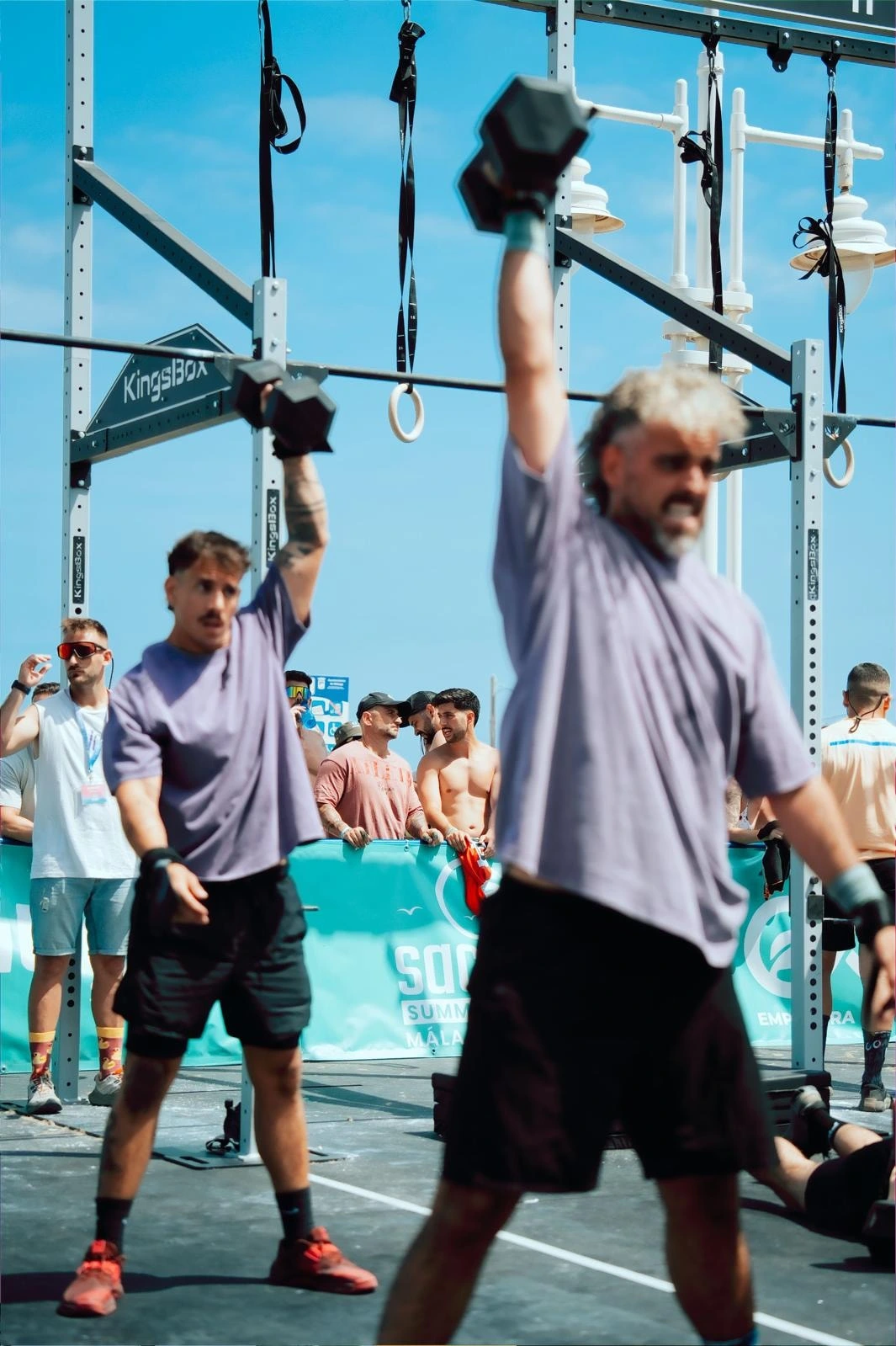 A CrossFit session